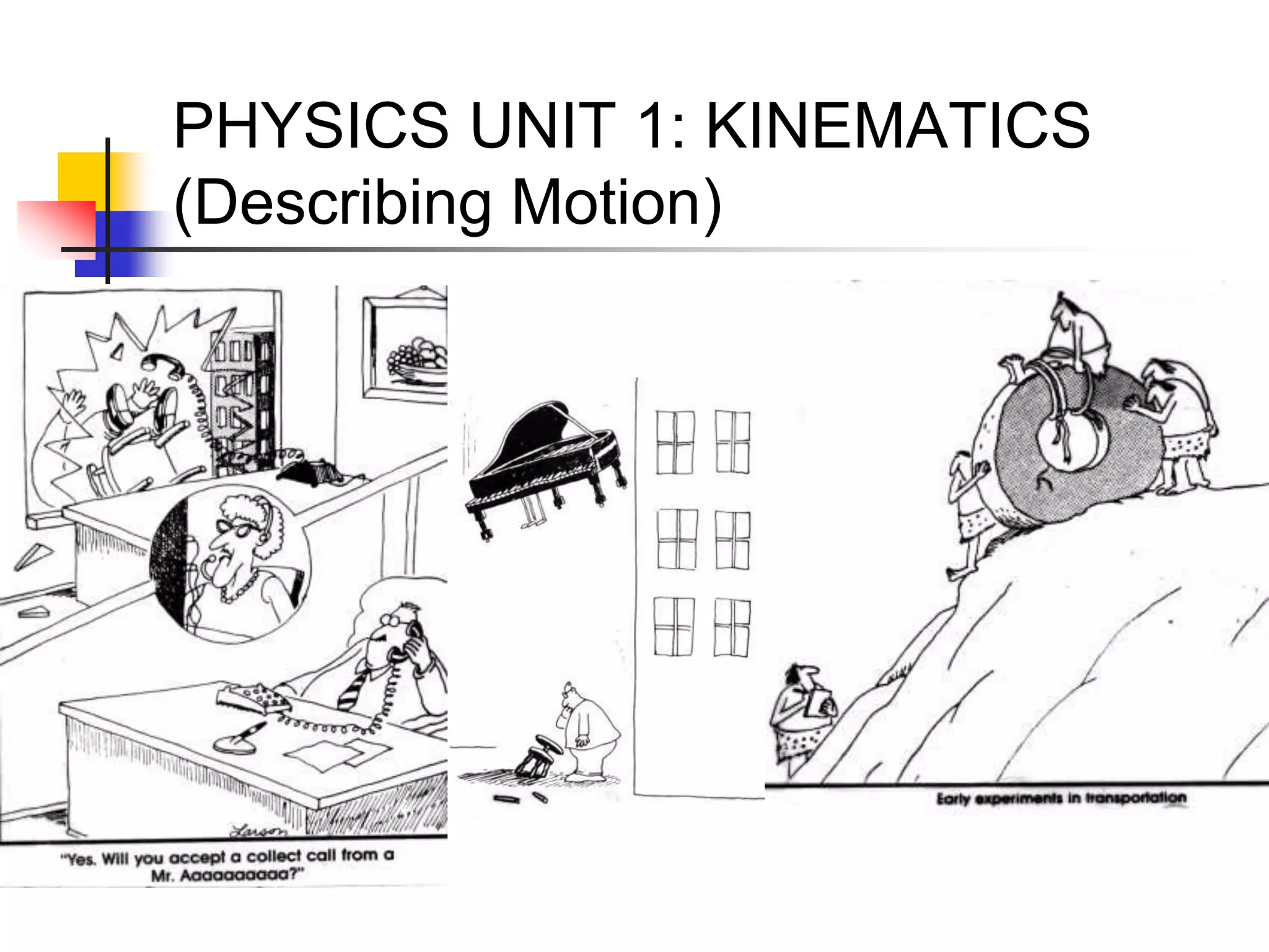 Basics of kinematics   PART 1