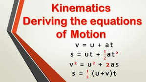 Equation of motion