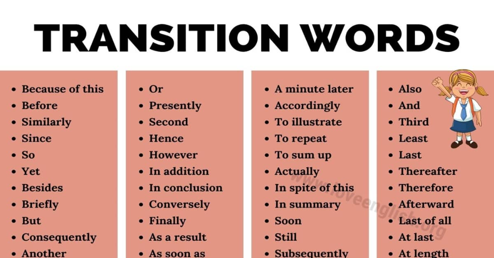 Transition Words