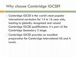 Why choose IGCSEs?